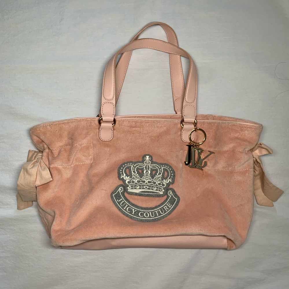 Juicy Couture Velvet Handbag